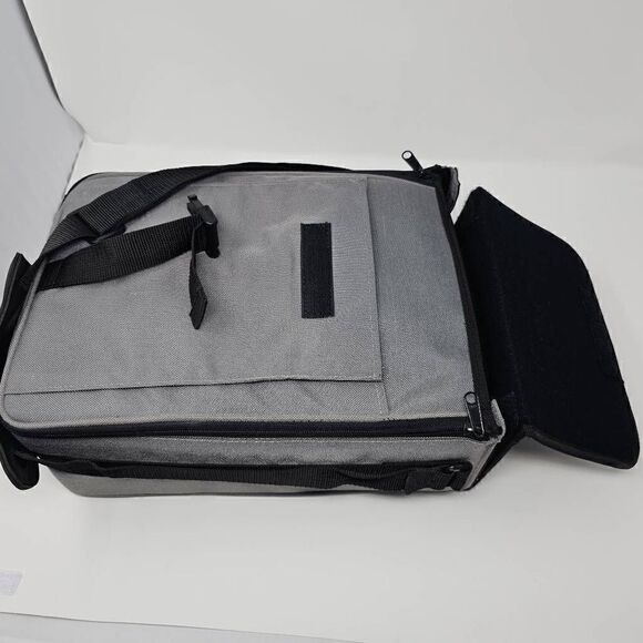 VINTAGE YAMAHA MIDI GRAND PIANO ACCESSORIES ADJUSTABLE SEMI HARD CASE 10" X 14" - Picture 6 of 7